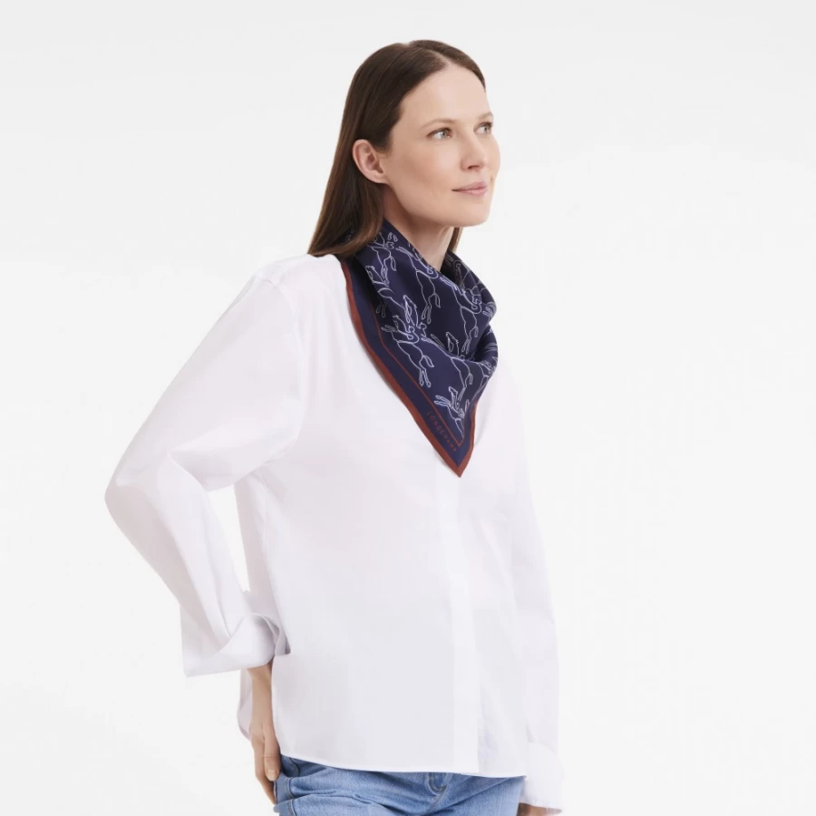 Longchamp Women's Plum Navy Fall-Winter 2023 Collection