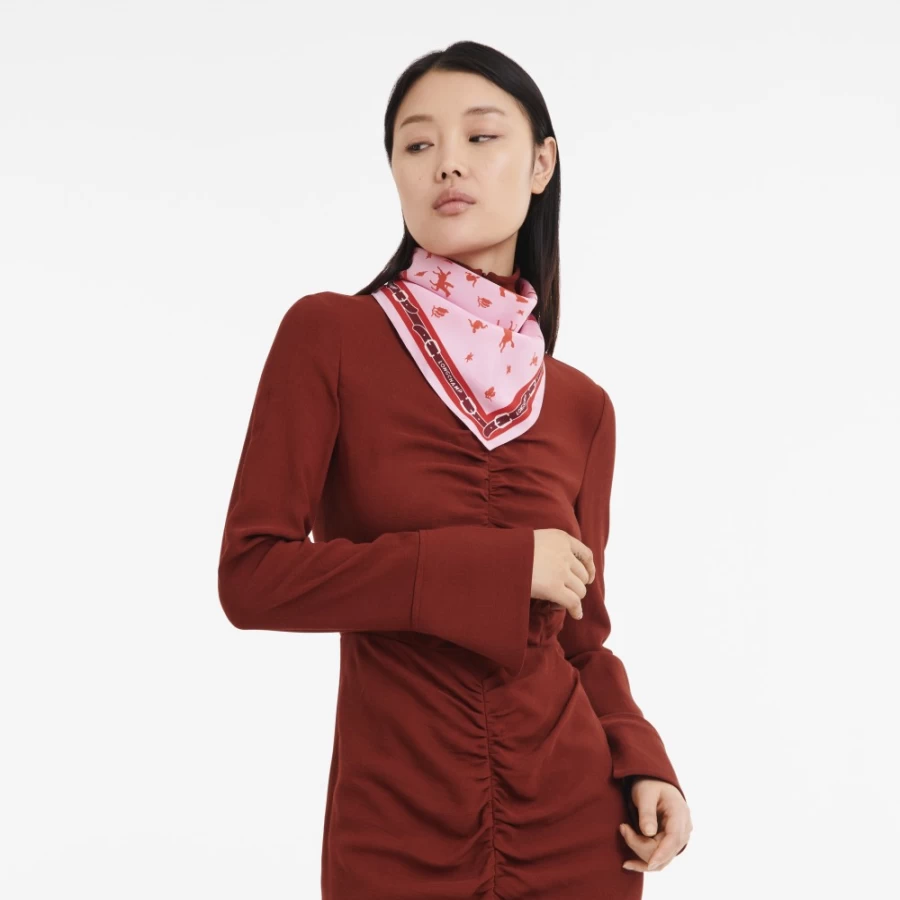 Longchamp Women's Pink and Yellow Fall-Winter 2023 Collection