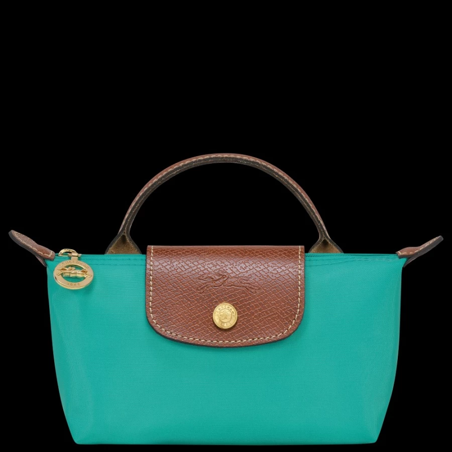 Longchamp Women's Le Pliage Original Turquoise Handbag