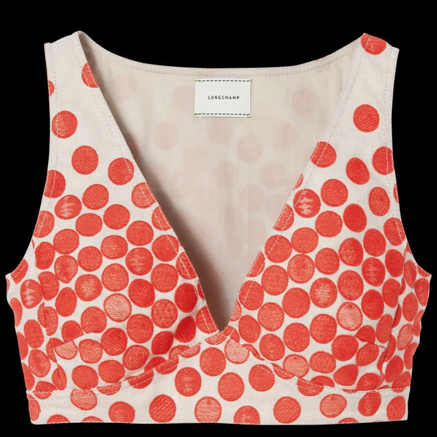 Longchamp Women's Spring/Summer 2023 Beige/Orange Collection