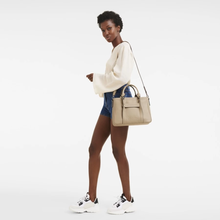 Longchamp Women's Beige 3D Handbag