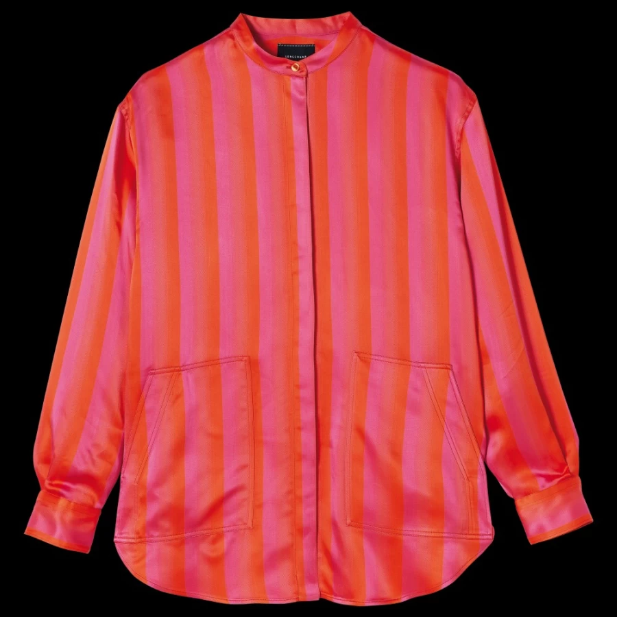 Longchamp Women's Fuchsia/Orange Spring Summer 2023 Collection