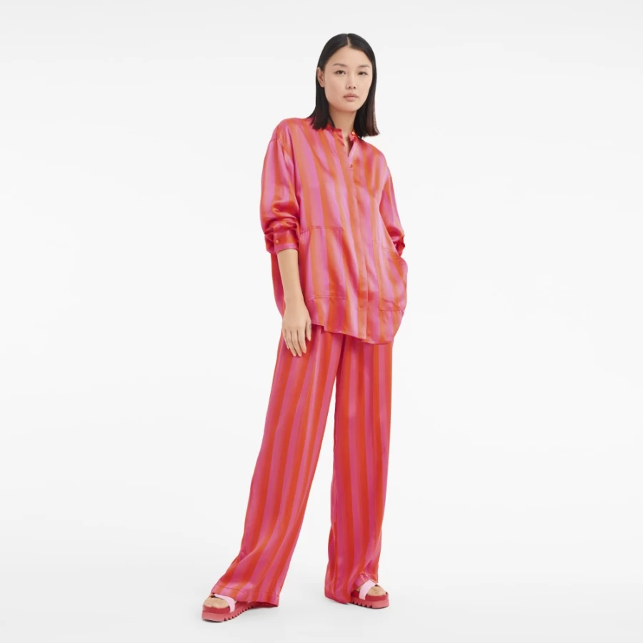 Longchamp Women's Fuchsia/Orange Spring Summer 2023 Collection