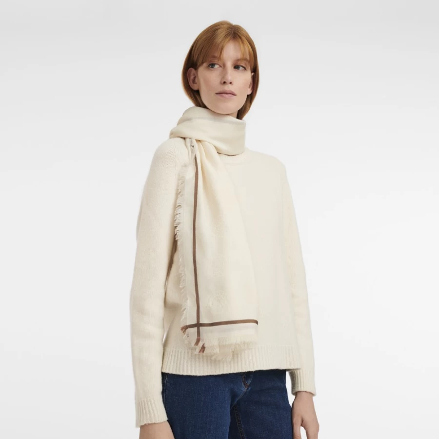 Longchamp Women's Ivory Fall-Winter 2023 Collection